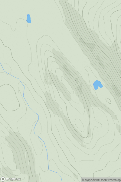 Thumbnail image for Doon Hill [The Glenkens to Annandale] [NX929584] showing contour plot for surrounding peak